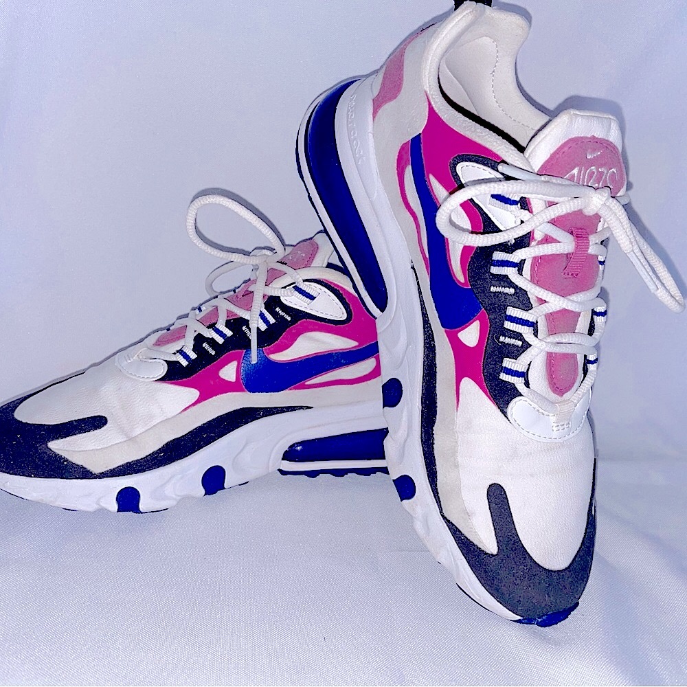 Nike Women React Airmax 270 React Tennis Shoes Size 8